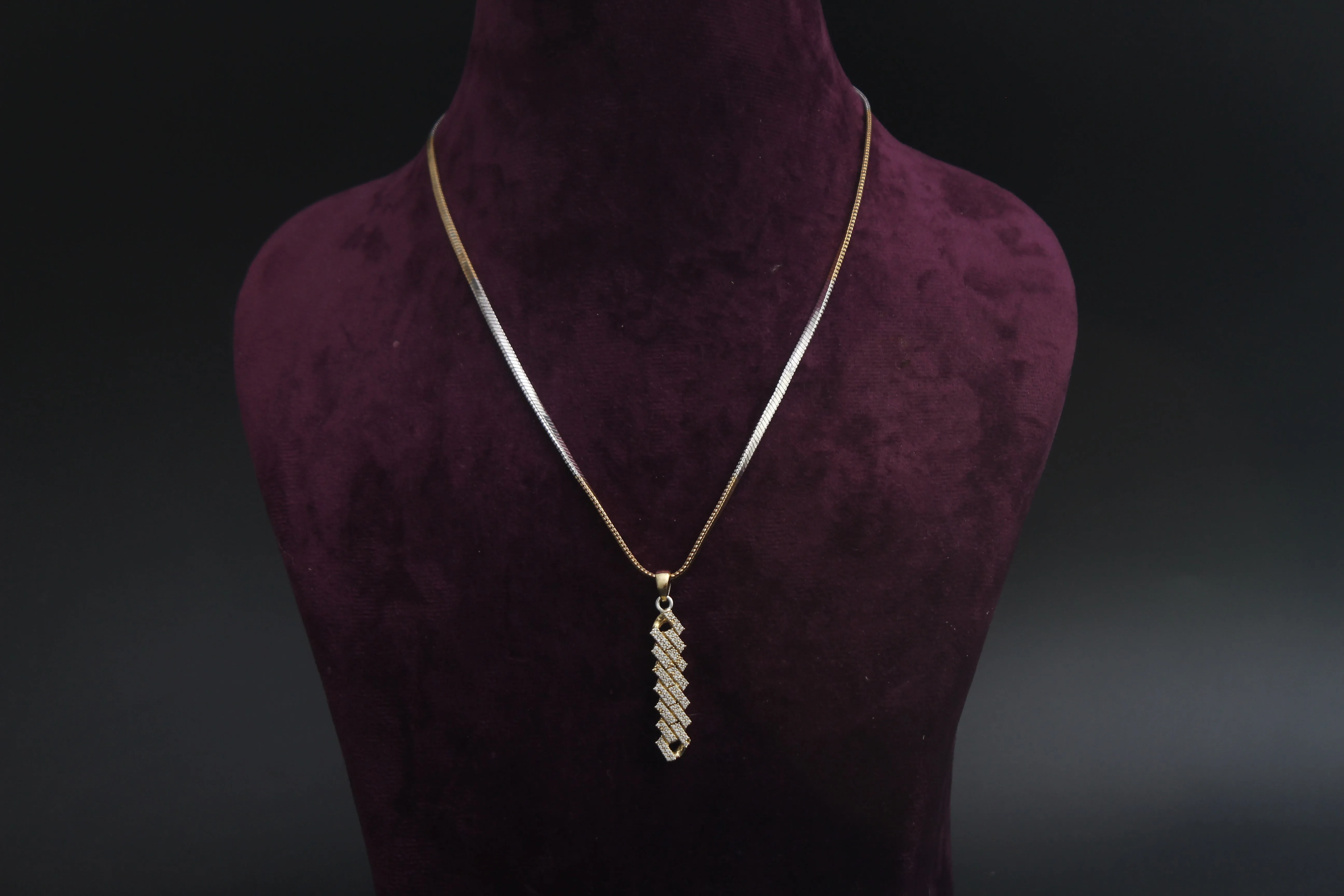 Iced Out Raised Cuban Pendant
