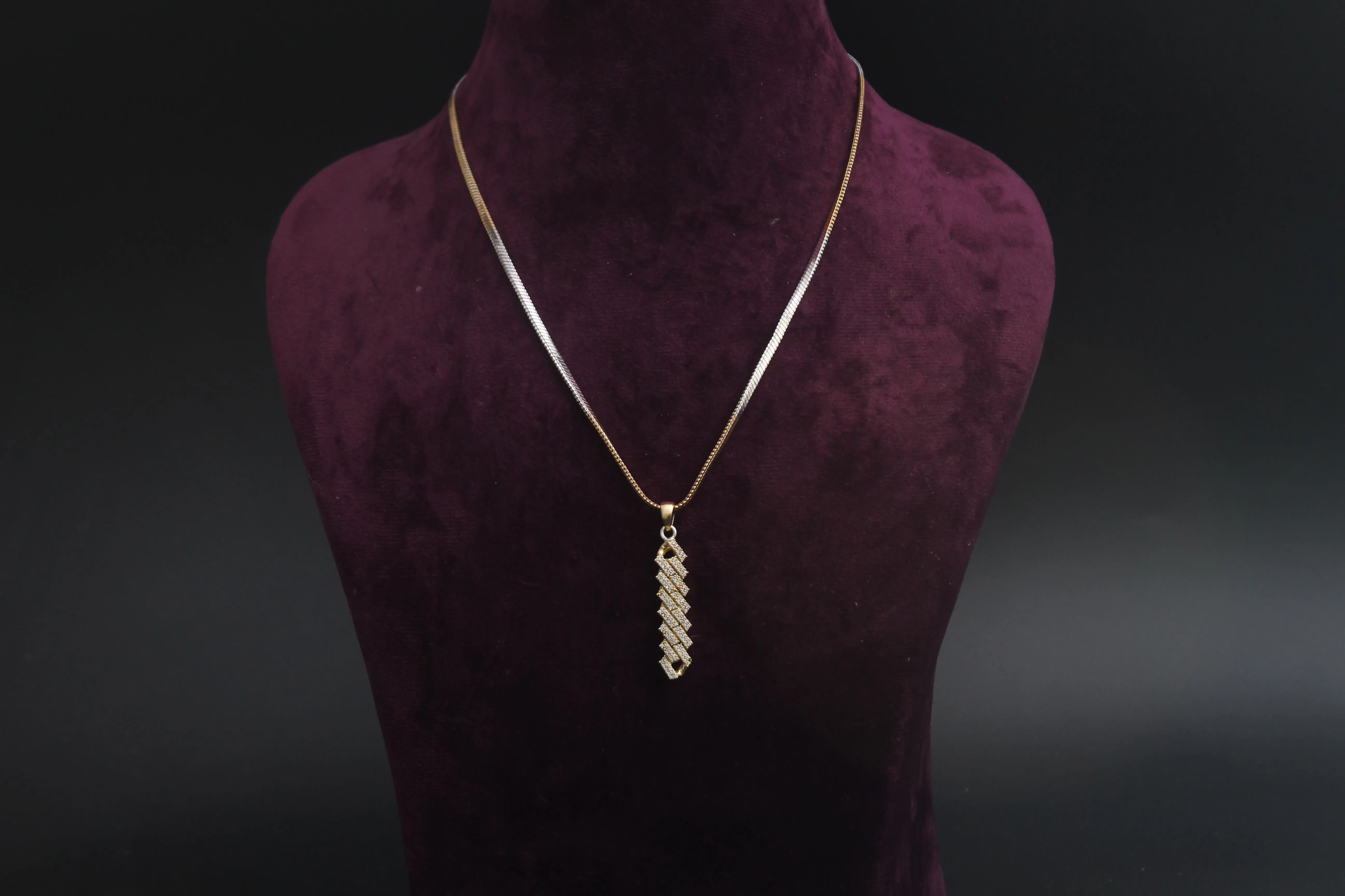Iced Out Raised Cuban Pendant