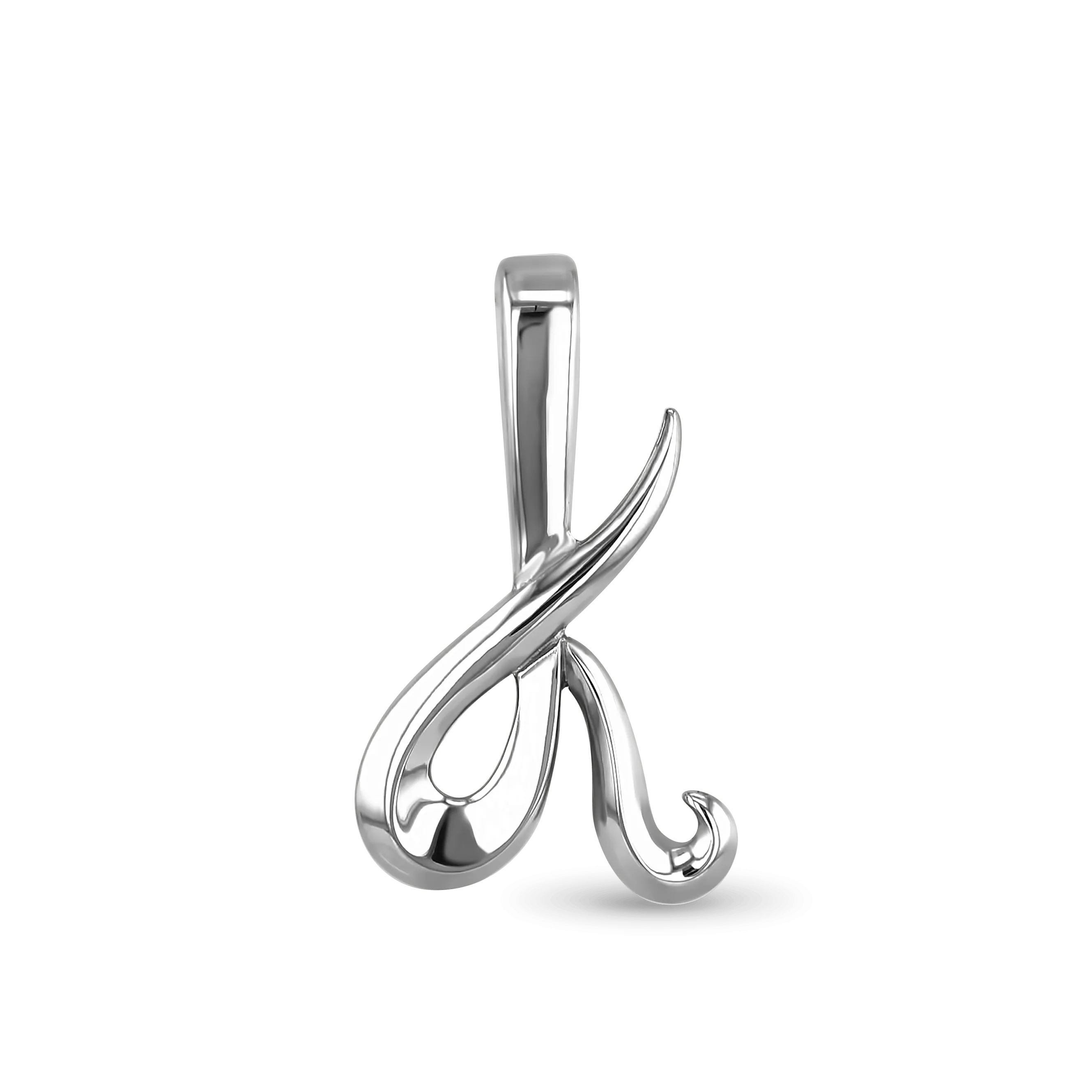 Initial K Love Letter Pendant