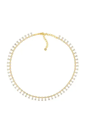 Kate 43 Diamond Crystalline Gold Necklace