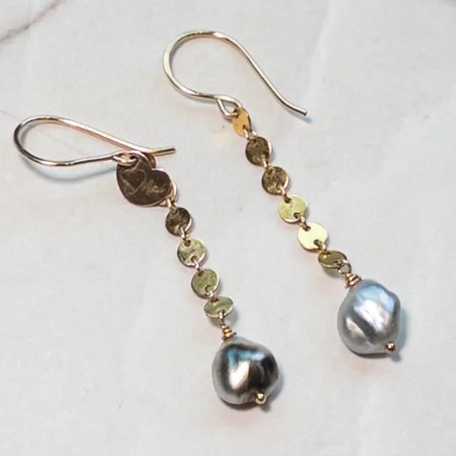 Keshi Drop Earrings