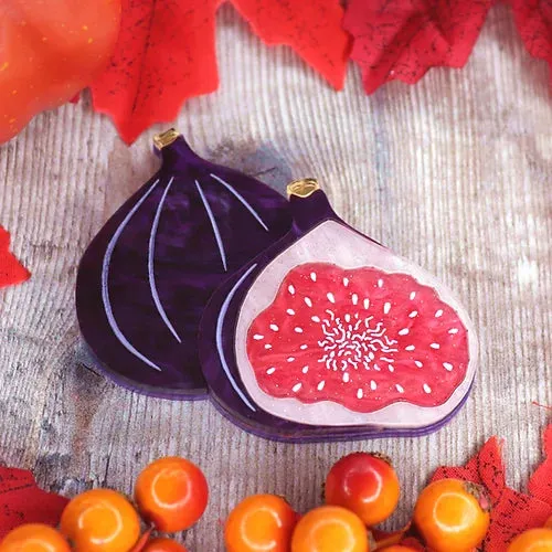 Kimchi & Coconut : Fig Brooch