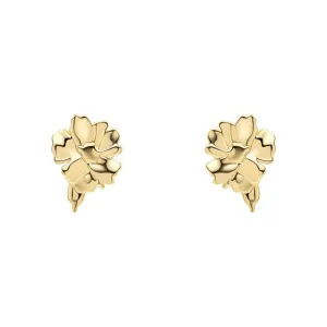 Laura Ashley Albertine Rose Stud Earrings Gold Plated