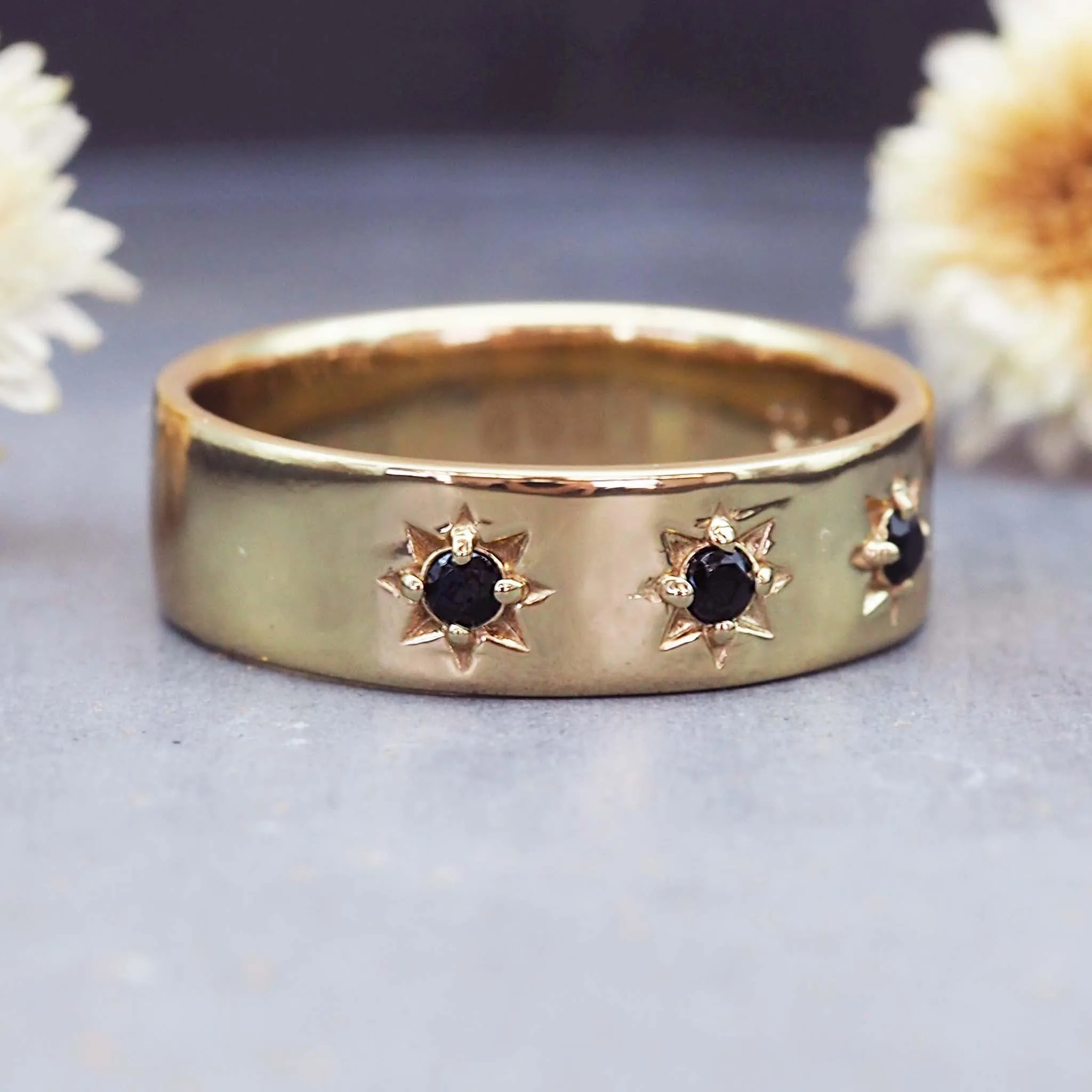 LIMITED EDITION ‘i h x LUNA’ Black Spinel Medusa Band