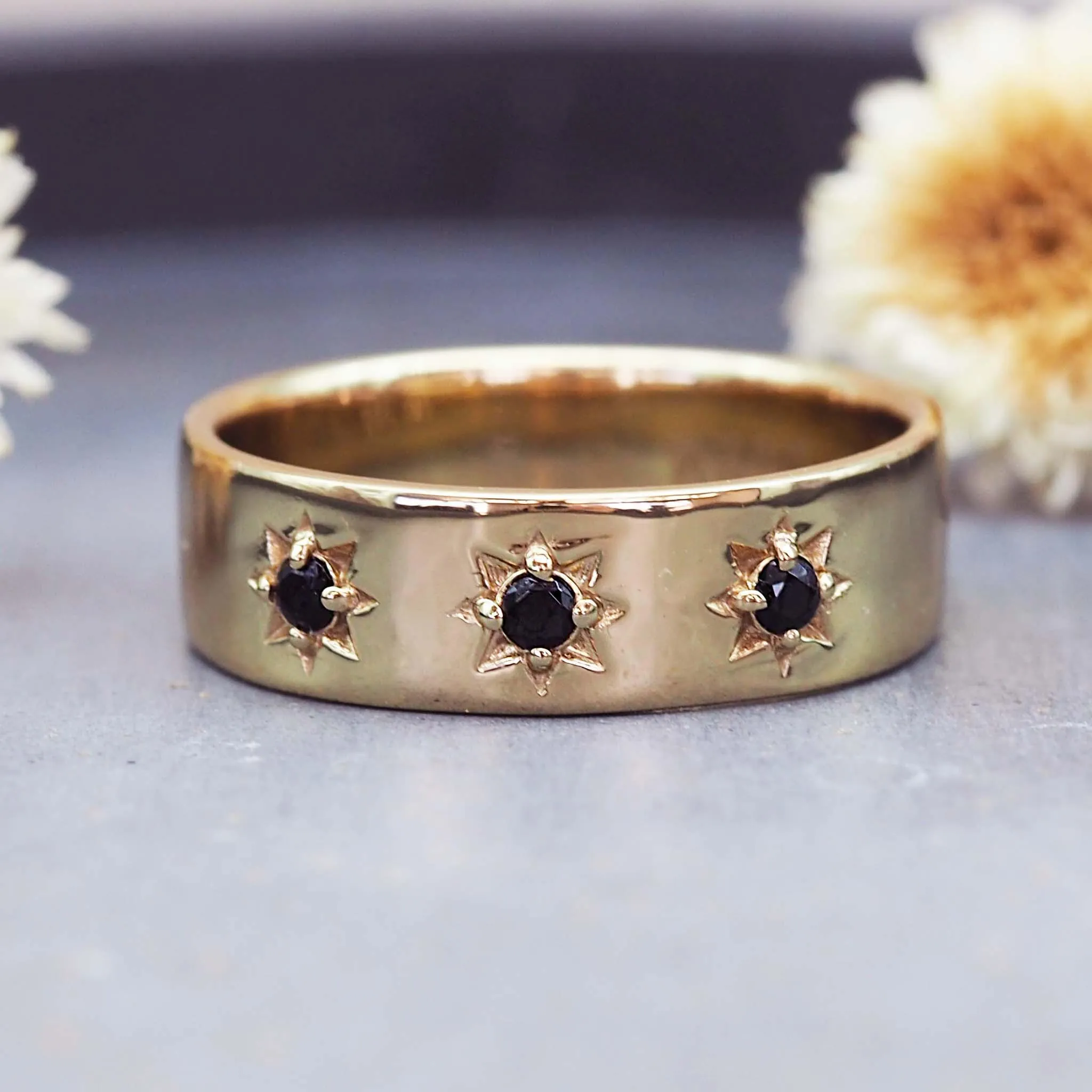 LIMITED EDITION ‘i h x LUNA’ Black Spinel Medusa Band