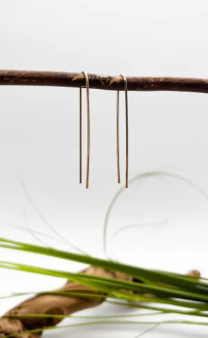 Luckies Medium Earring, Gold