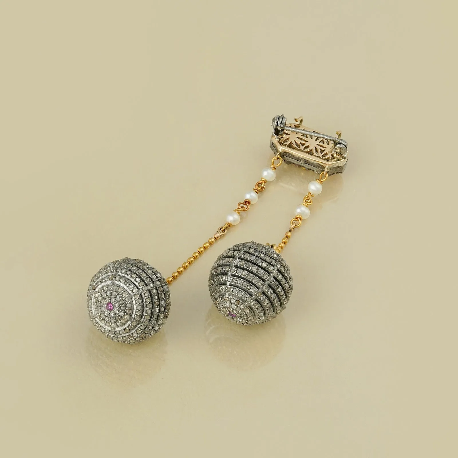 Luna Brooch and Necklace