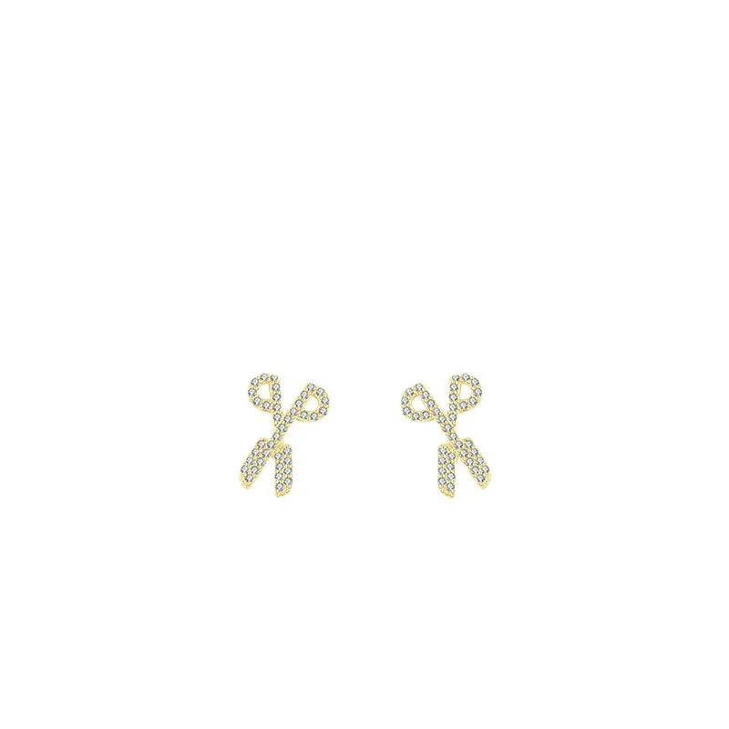 Luxurious Sterling Silver Zircon Earrings from Planderful Collection