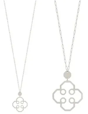 Matte Filigree Necklace