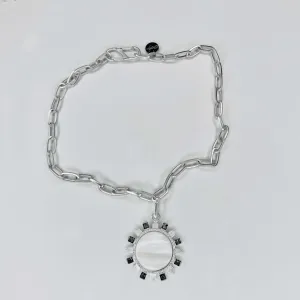 Mother Of Pearl Pendant Necklace
