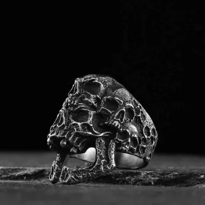 Multi Skull Heads Ring
