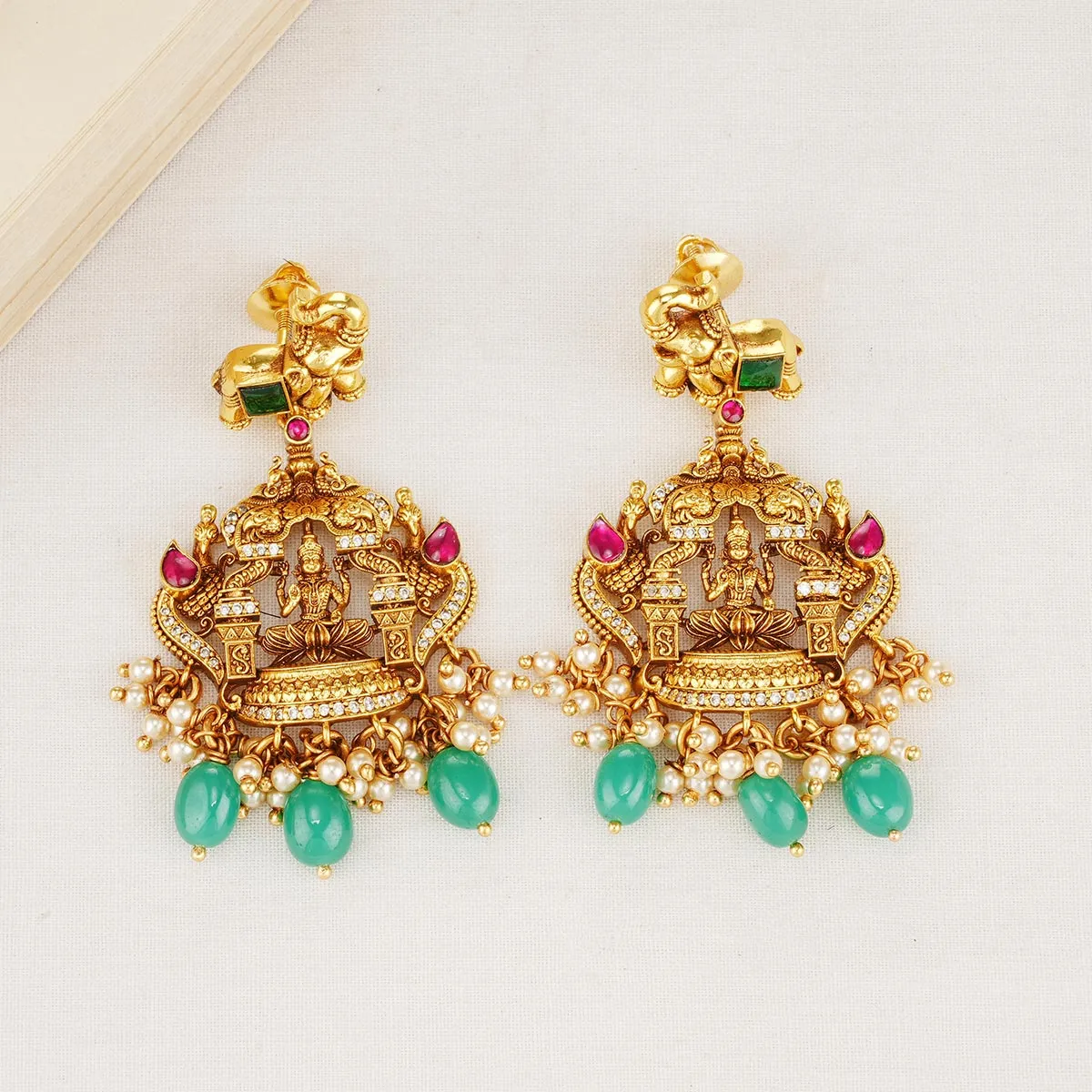 Nandhitha Nagas Long Necklace Set