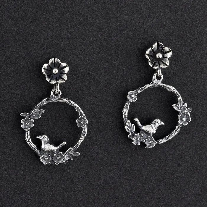 Nature Inspired Drop Earrings