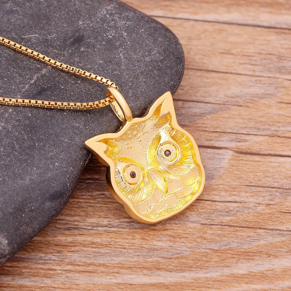 New Arrival Exquisite Fashion Lovely Owl Pendant Necklace Charm Women