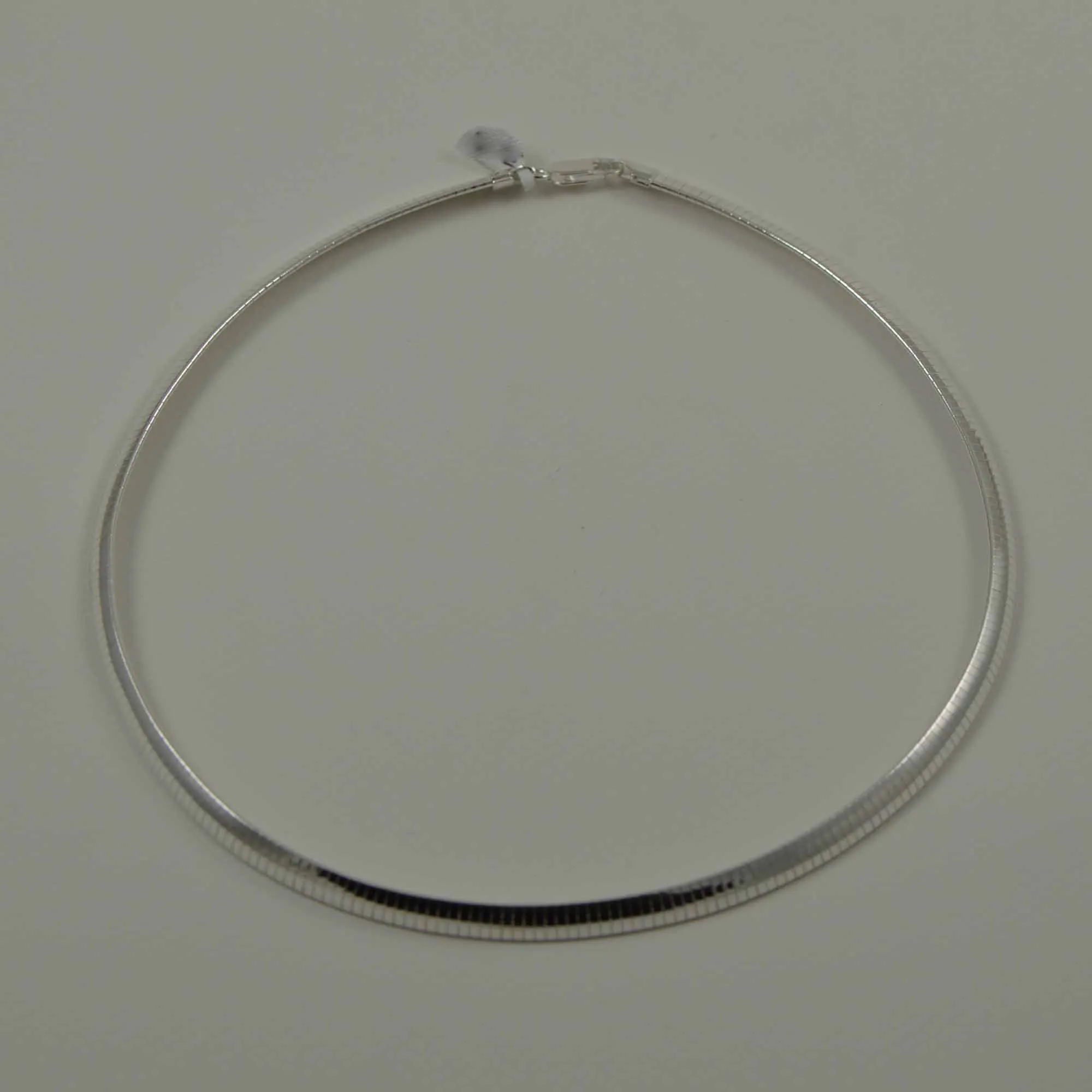 omega 6 mm. necklace