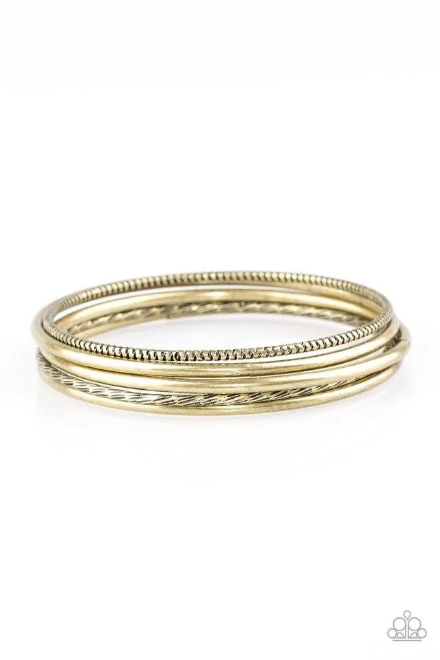 Paparazzi Bracelet ~ Mesa Mix - Brass