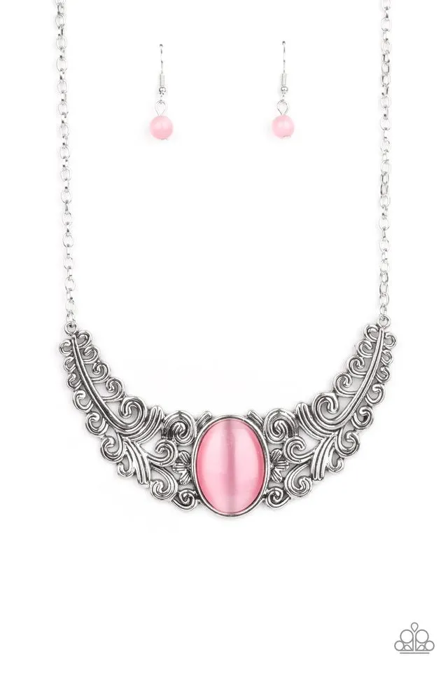 Paparazzi Necklace ~ Celestial Eden - Pink