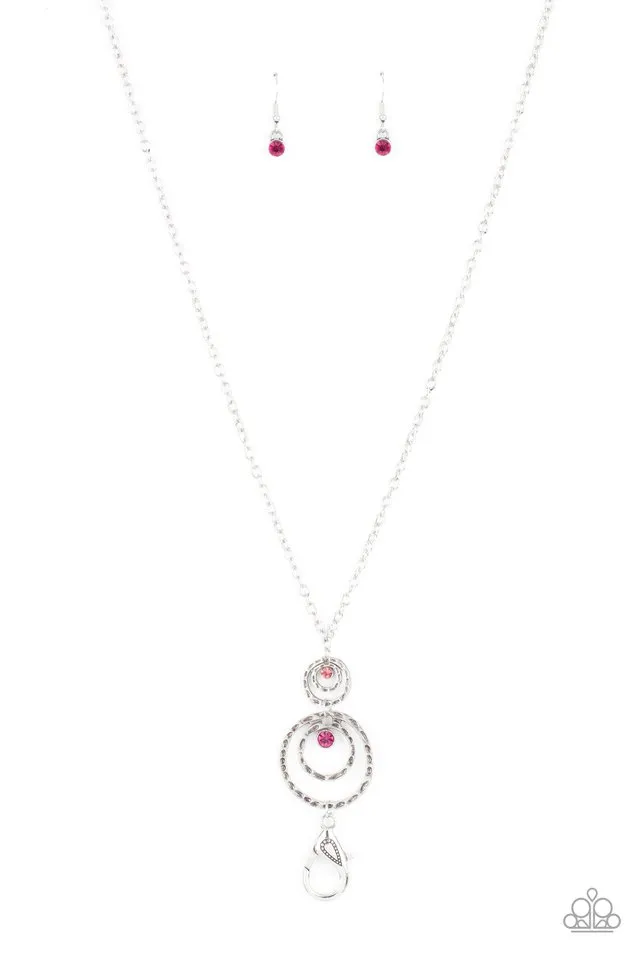 Paparazzi Necklace ~ COUTURE Freak - Pink