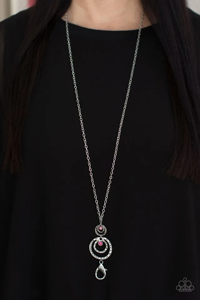 Paparazzi Necklace ~ COUTURE Freak - Pink