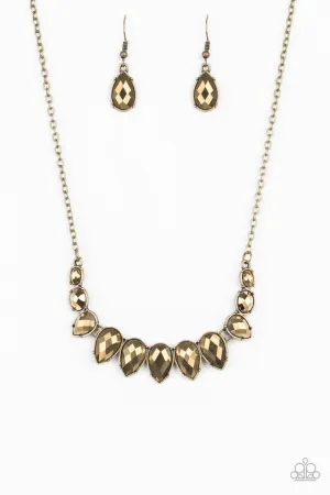 Paparazzi Necklace ~ Street REGAL - Brass