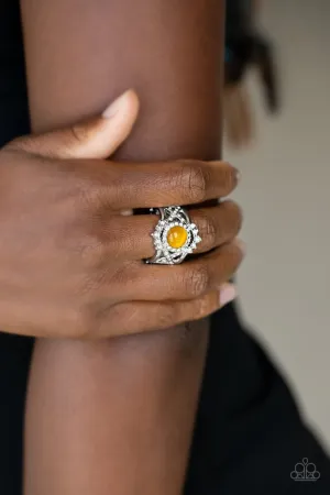 Paparazzi Ring ~ Decadently Dreamy - Yellow