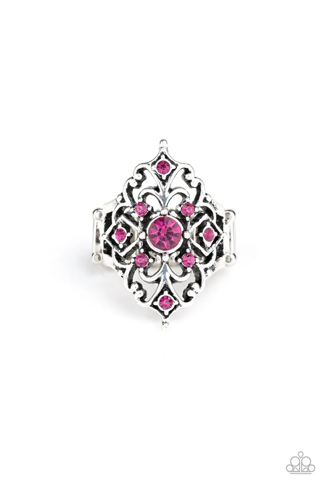 Paparazzi Ring ~ Imperial Iridescence - Pink