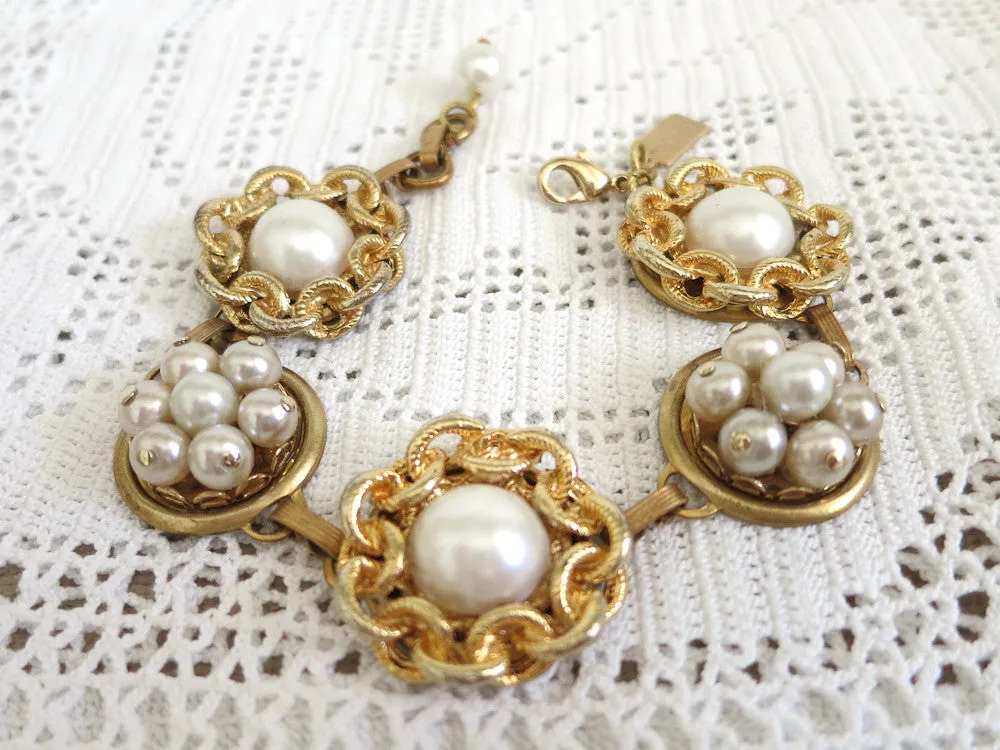 Pearl Link Treasure Box Bracelet
