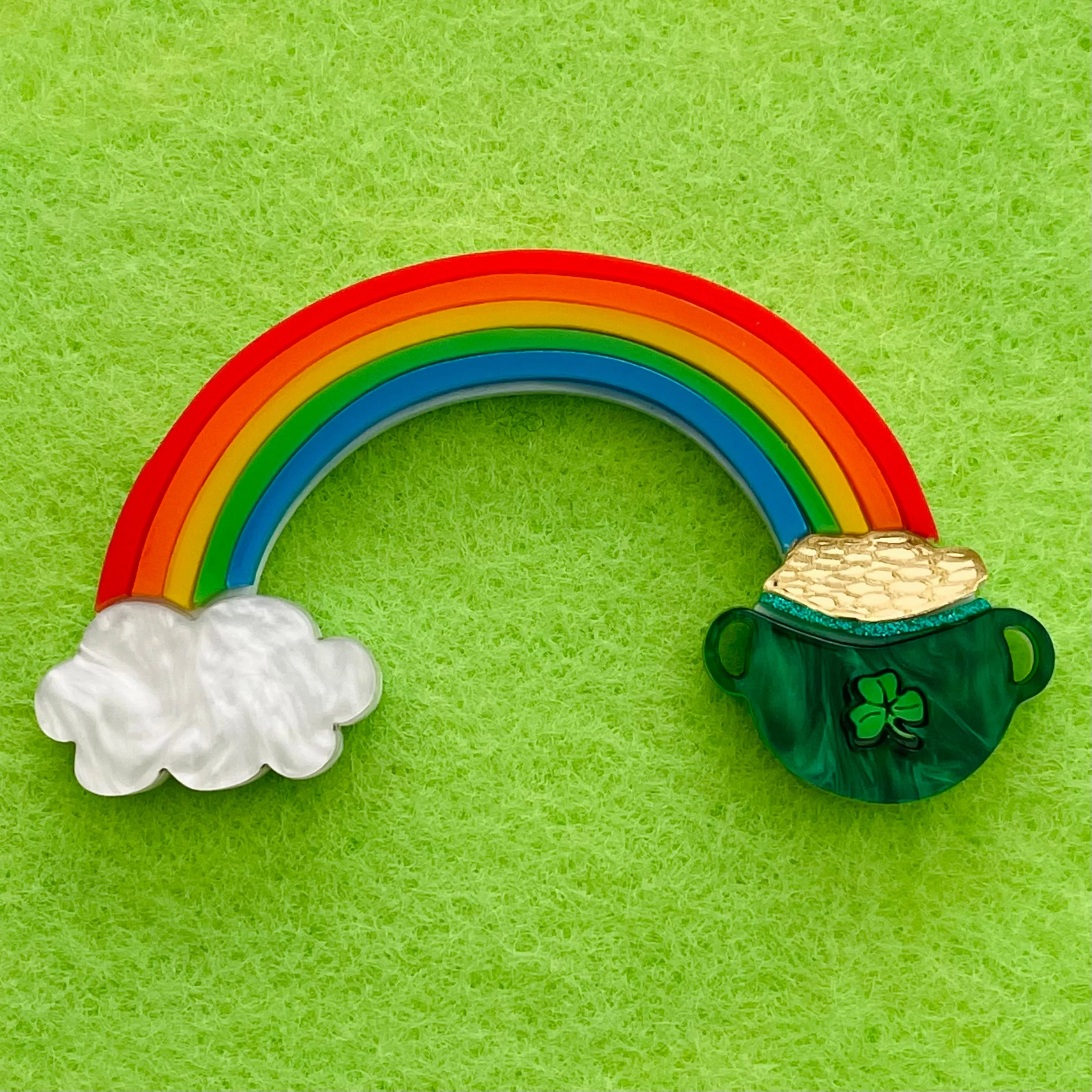 Pot of Gold  - Brooch