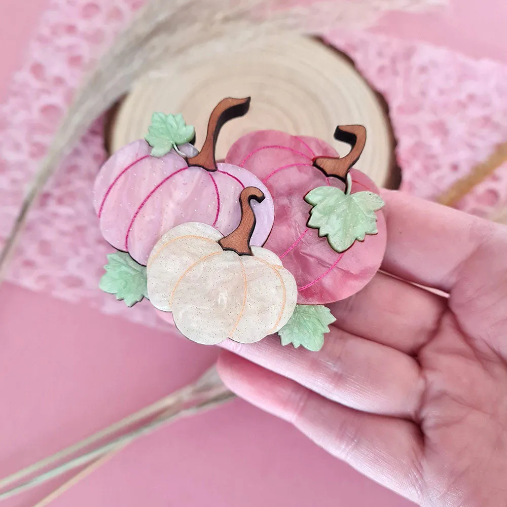 Pumpkin Patch Necklace by Cherryloco Jewellery