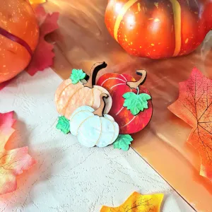 Pumpkin Patch Necklace by Cherryloco Jewellery