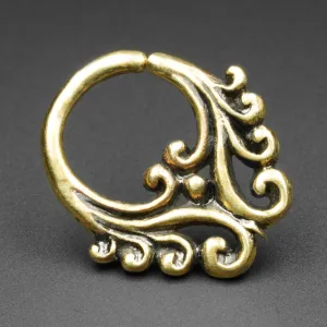 Regal Brass Seamless Septum Ring