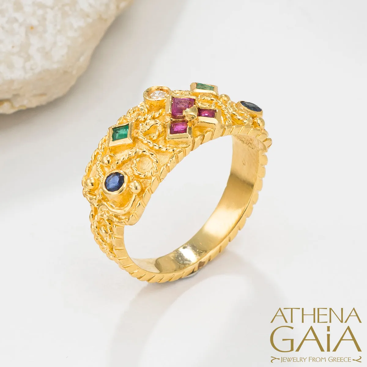 Regal Byzantine Echelon Ring