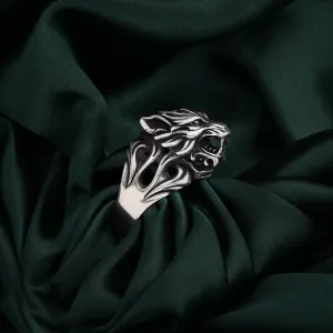 REGAL ROAR OXIDIZED RING |SKU: 0018865462