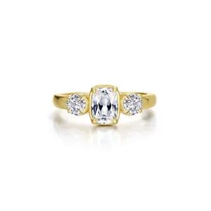 Regal Three Stone Ring