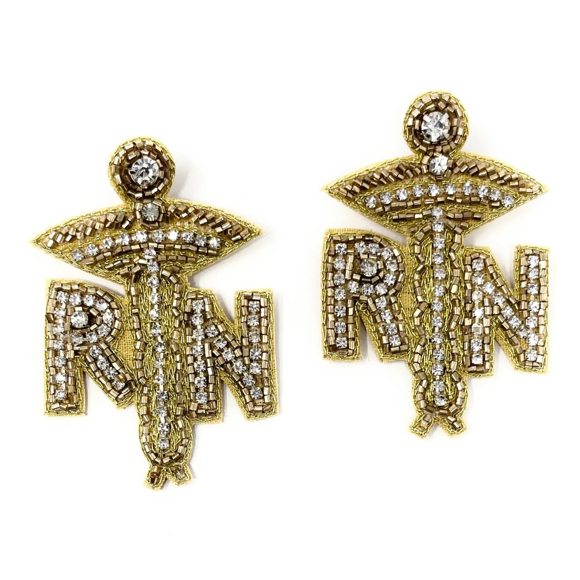 RN Beaded Earrings