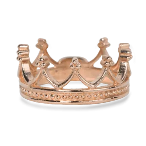 Rose Gold Crown Ring
