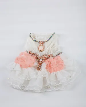 Rose Gold Dog Dress Size XS