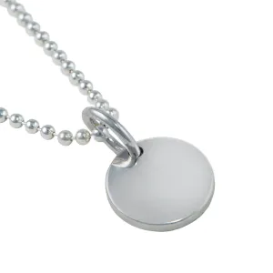 Round Disc Pendant - Small