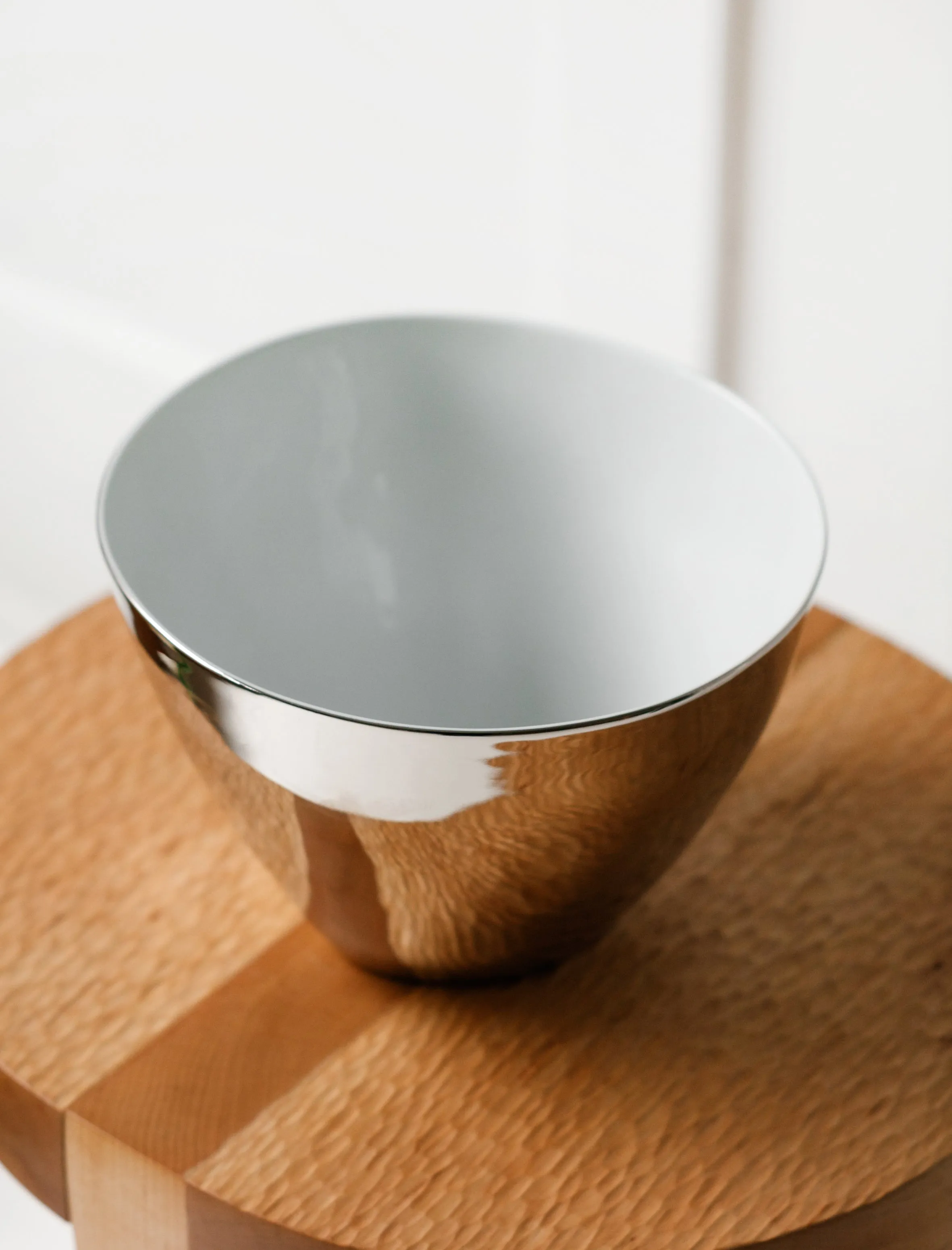 Salad Bowl Porcelain Platinum
