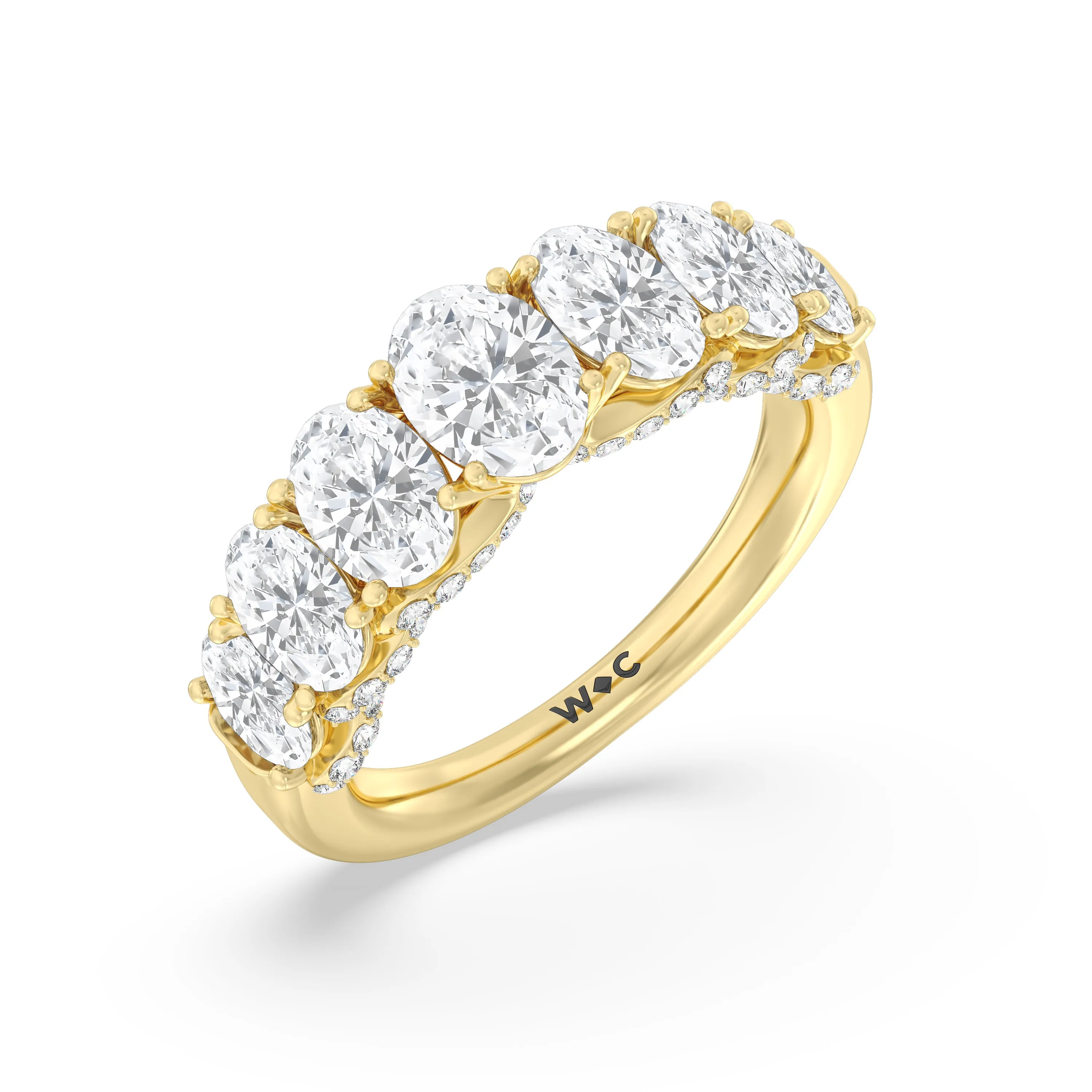 Seven Stone The Regal Anniversary Ring