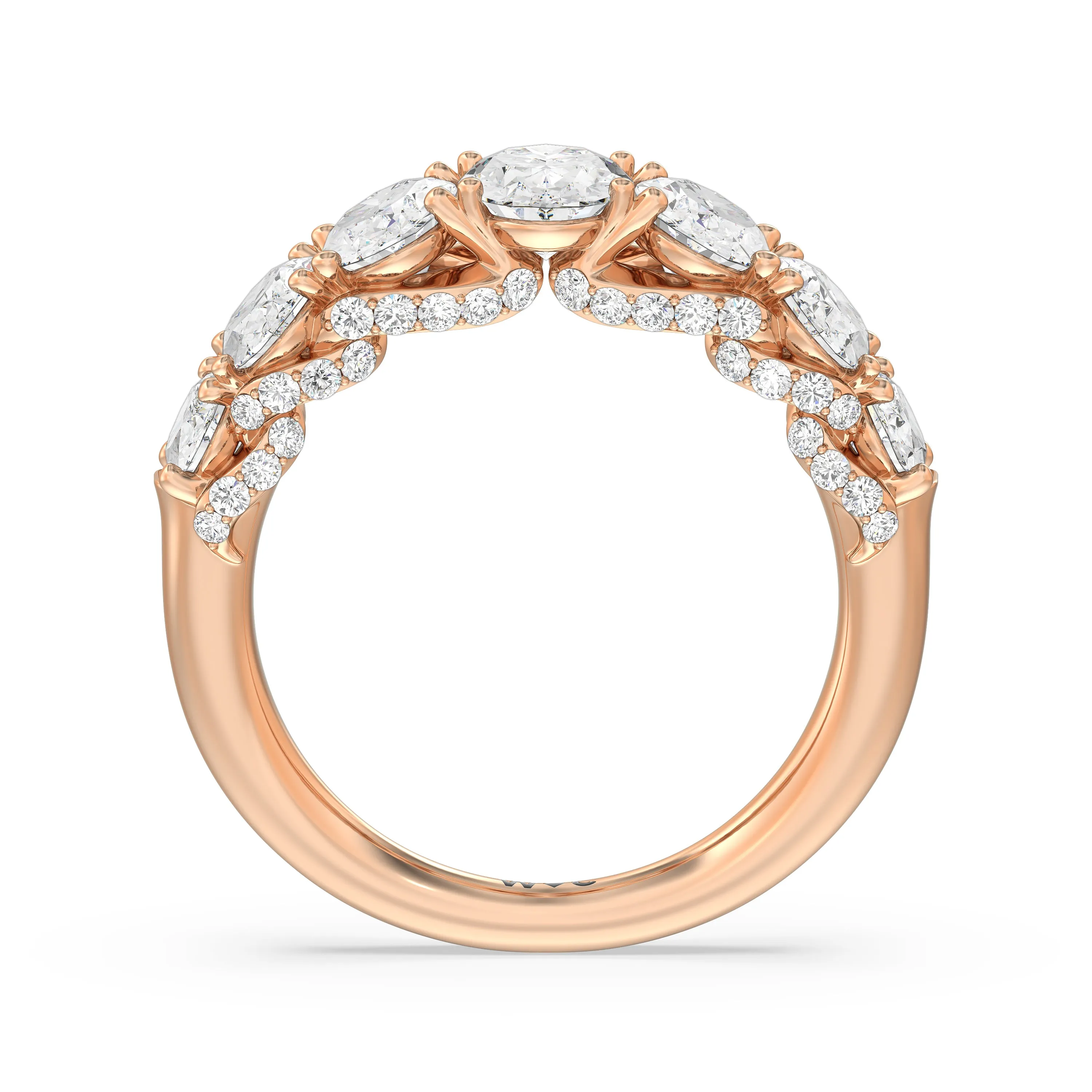 Seven Stone The Regal Anniversary Ring