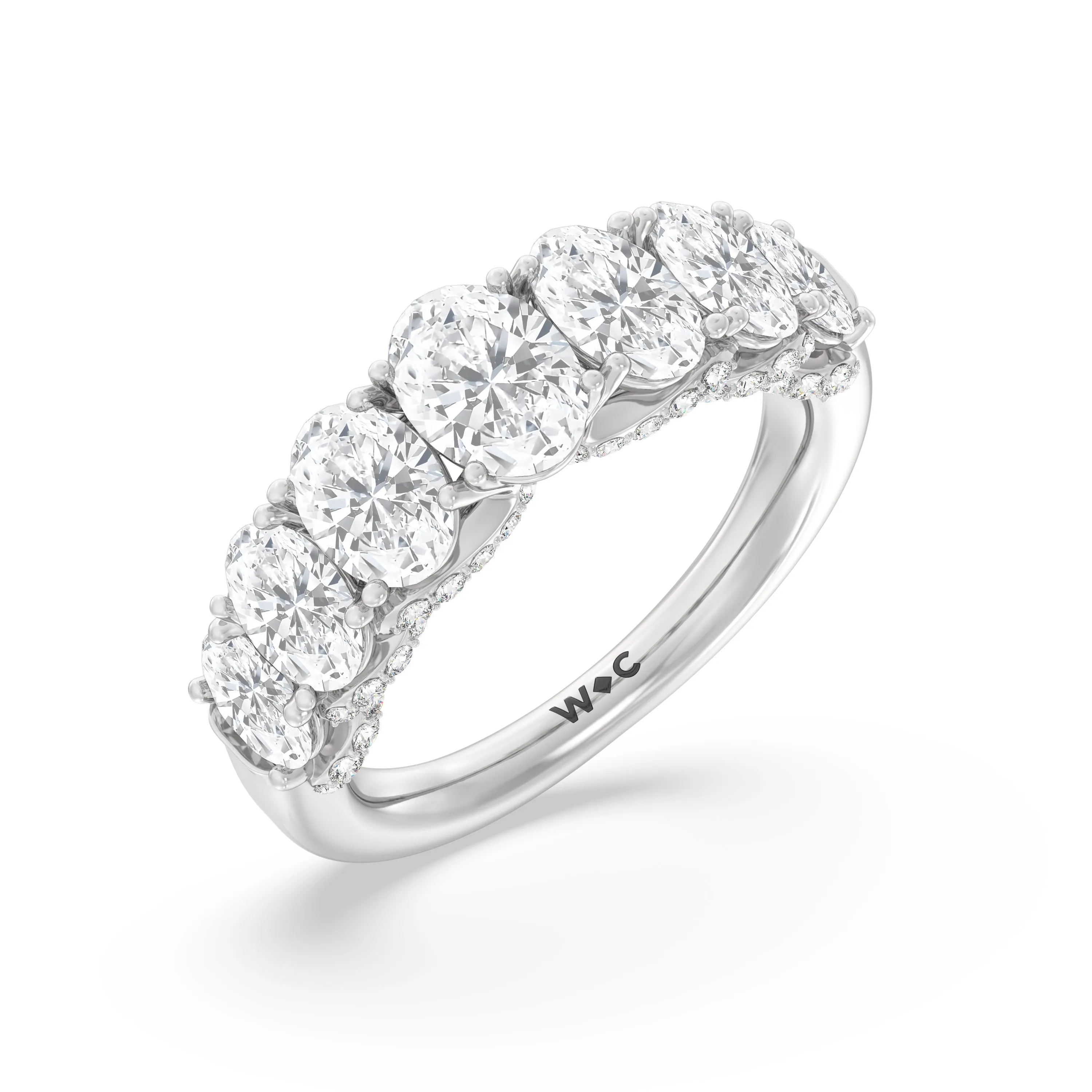 Seven Stone The Regal Anniversary Ring