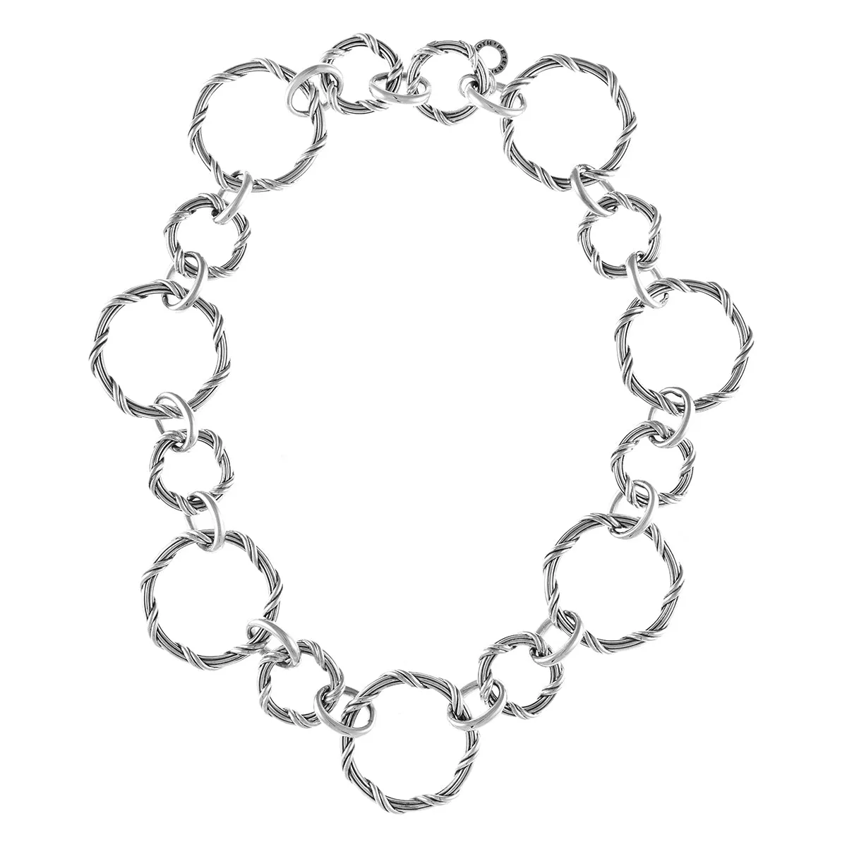 Signature Classic Statement Link Necklace in sterling silver 18", 135.0 g