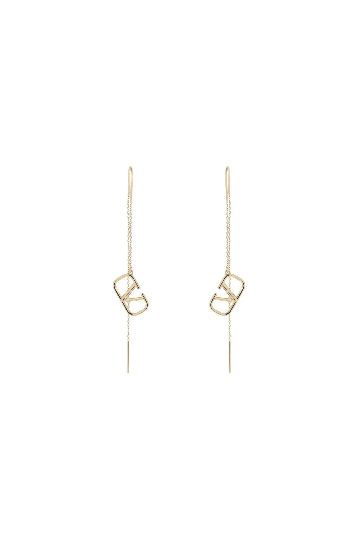 Signature Vlogo Metal Earrings