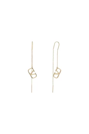 Signature Vlogo Metal Earrings