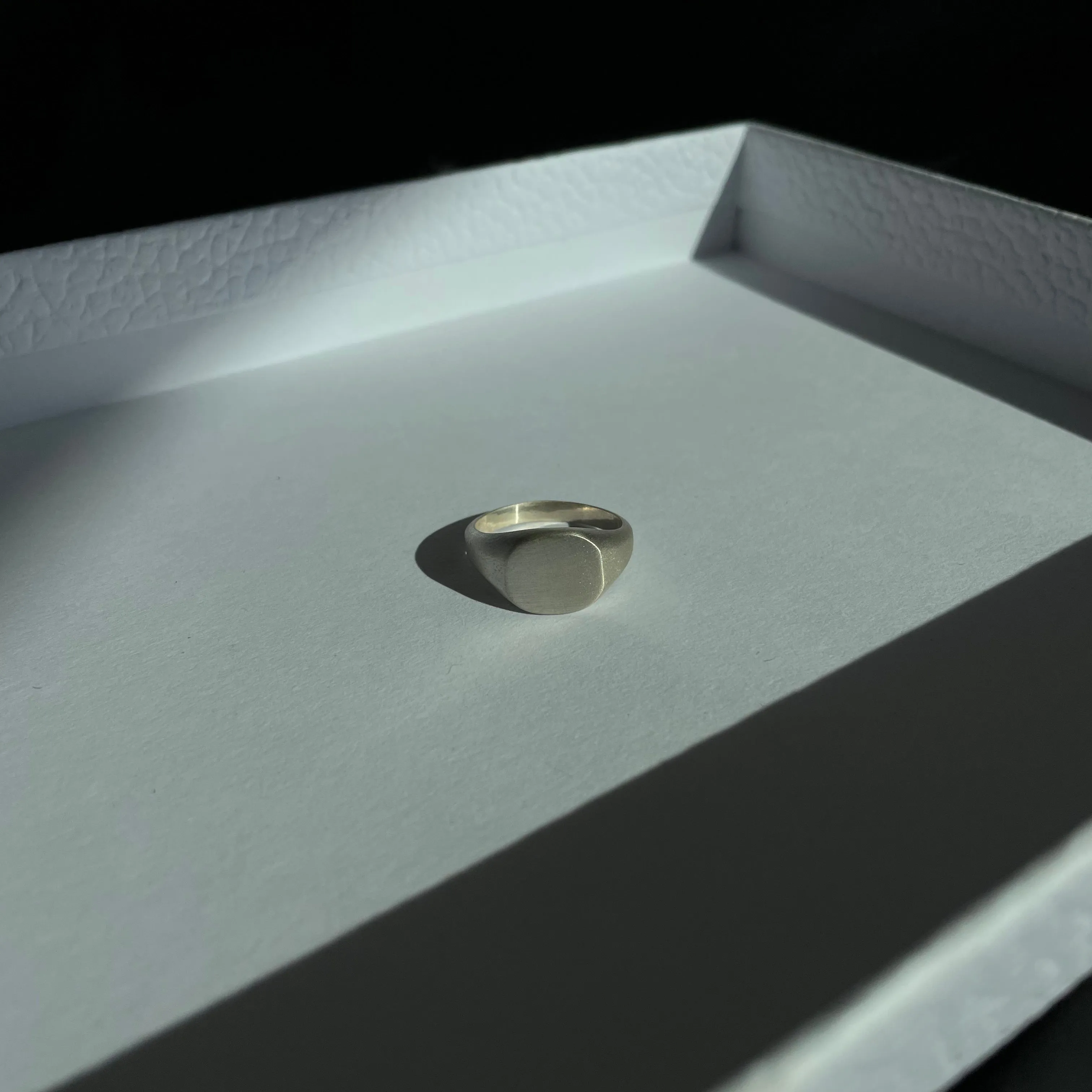 Signet Silver Ring