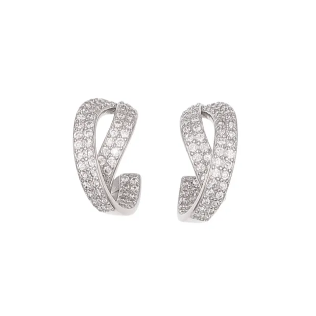 Sparkly Earrings - Silver