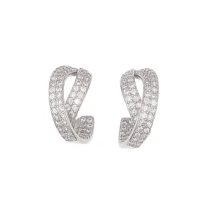 Sparkly Earrings - Silver
