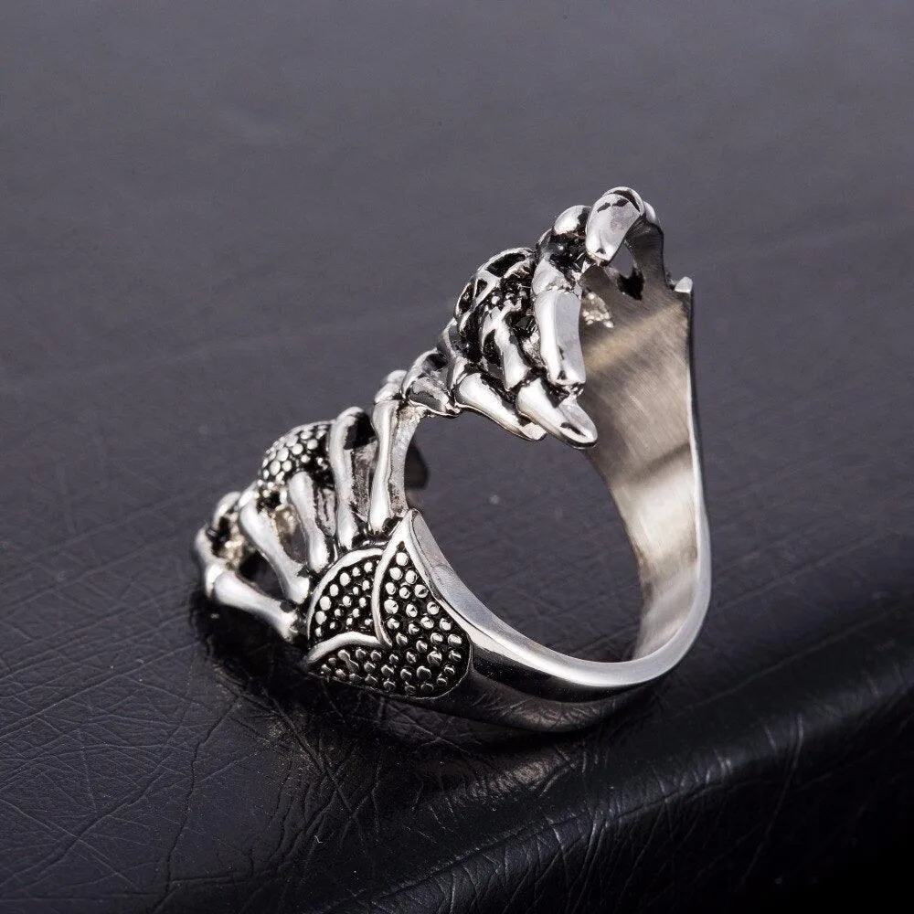 Stainless Steel Skull  Ring
