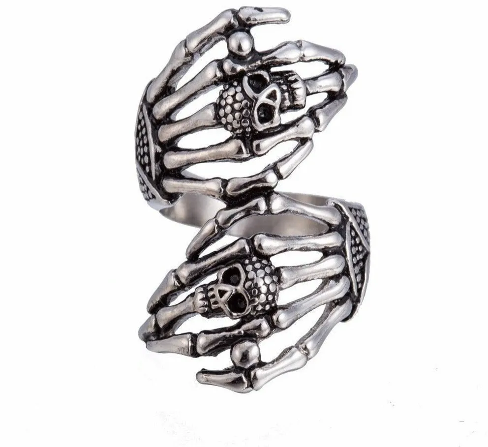 Stainless Steel Skull  Ring